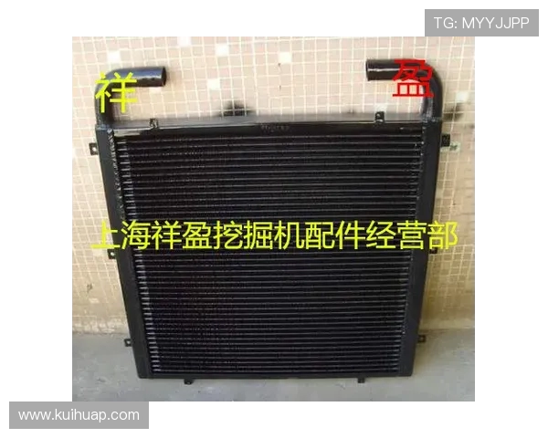 挖掘机散热器支架胶垫老化